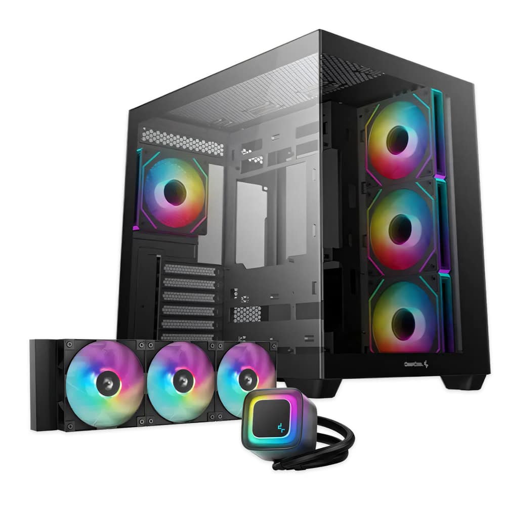 Pack DeepCool LE360 V2 Noir + DeepCool CG530 4F Noir