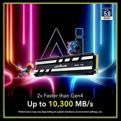 Addlink G55H 2TB PCIe GEN5X4 Avec Heatsink – Image 3