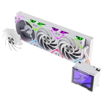 XYZ HYDROVIEW 360 AIO RGB Blanc – Image 3