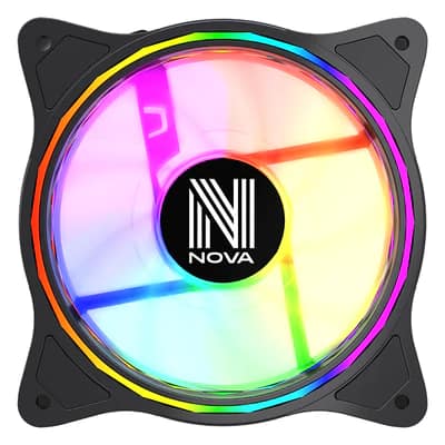 NOVA BLAZEFLOW ARGB 3 Pack Noir – Image 2