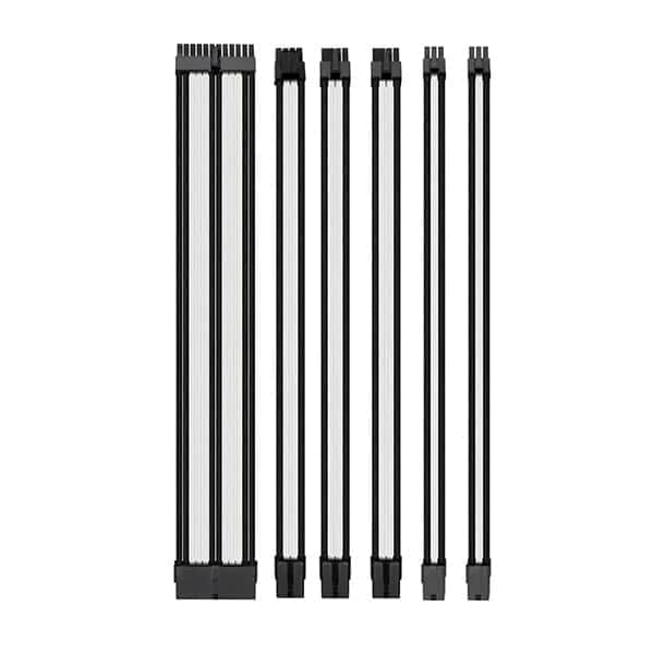 Kit de câble d’alimentation 18AWG Noir/Blanc