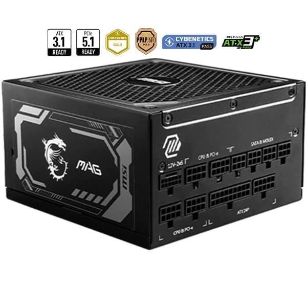 MSI MPG A1000GL 1000W 80Plus Gold PCIE5