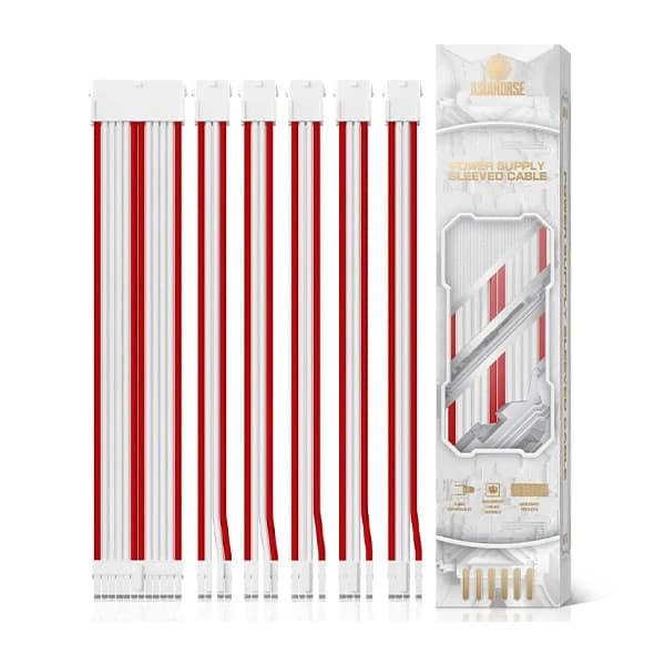 Kit de Câbles d'Alimentation Gainés 16AWG