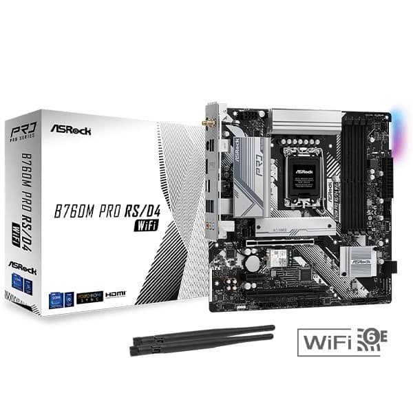 ASRock B760M PRO RS/D4 WiFi