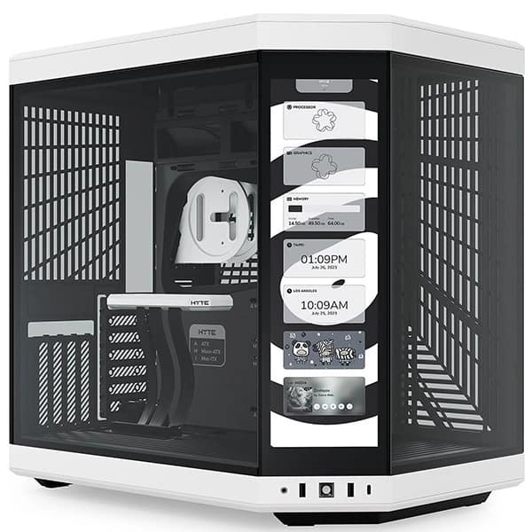 Hyte Y70 Touch Infinite Blanc/Noir 14.9″