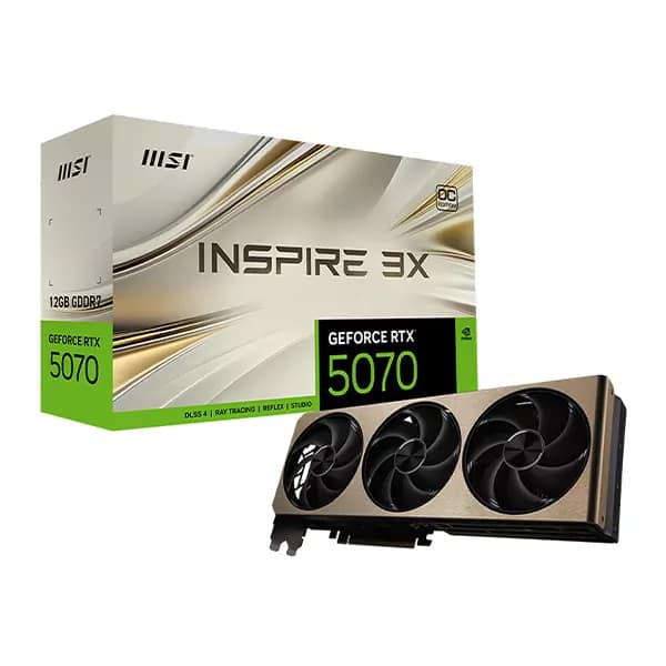 MSI RTX 5070 INSPIRE 3X 12G