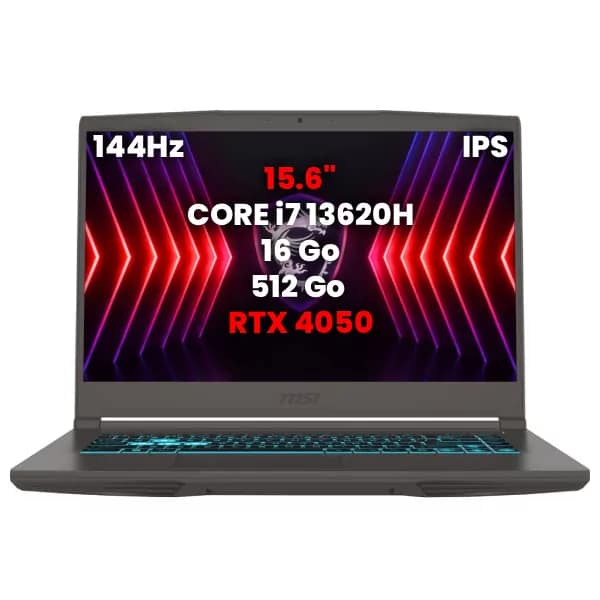 MSI Thin 15 B13VE-2659MA Core i7 13th, RTX 4050