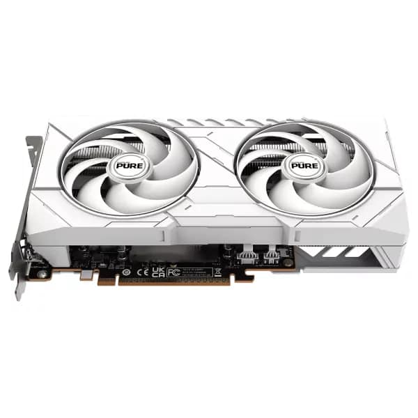 Sapphire RX 9060 XT PURE 16GB OC Blanc – Image 2
