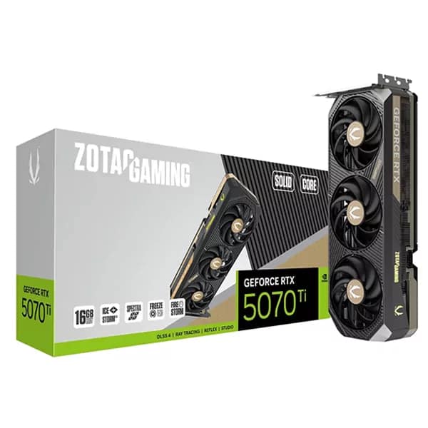 ZOTAC RTX 5070 Ti Solid Core 16GB